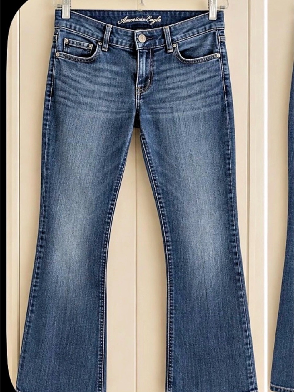 American Eagle Brand Boot Cut Jeans in Blue Like New